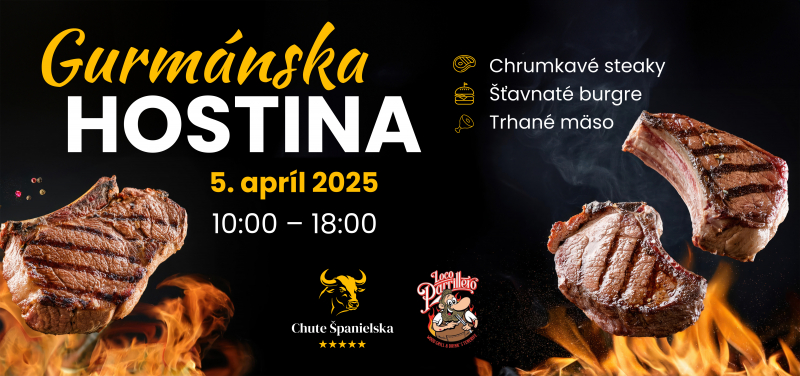 GURMÁNSKA HOSTINA U URBÁNKA NA DVORE 5. 4. 2025