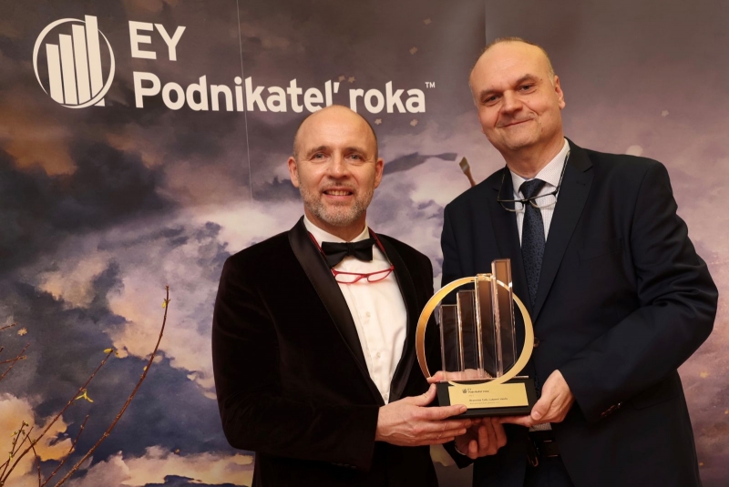 TITUL EY PODNIKATEĽ ROKA 2021 ZÍSKALI MAJITELIA BANSKOBYSTRICKÉHO PIVOVARU